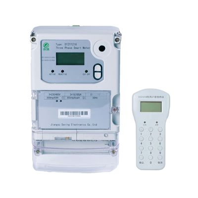 jakość  Four Wire STS Prepaid Meter Keypad Three Prepaid Prepaid Energy Meter 3P Kwh fabryka